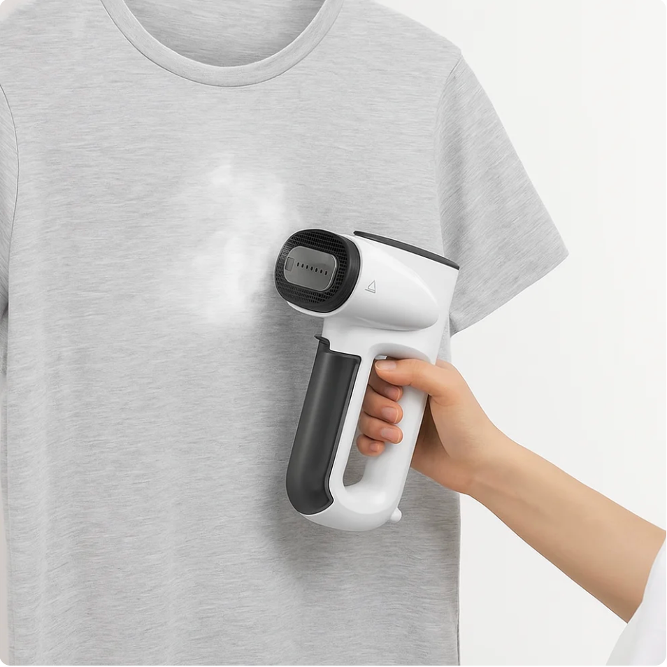 Steamer Iron With Built-in Suction